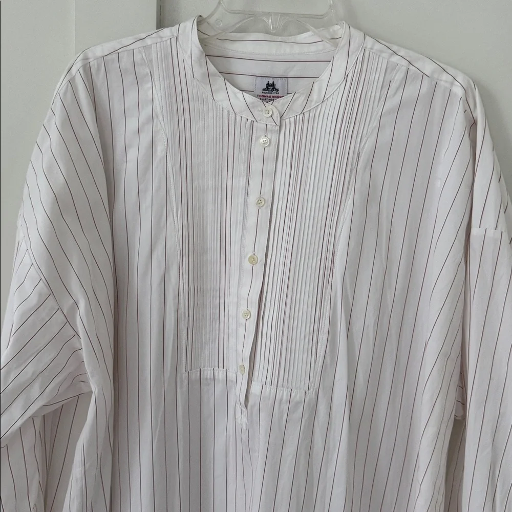 Thomas Mason for J.Crew tunic dress in stripe Size XXL